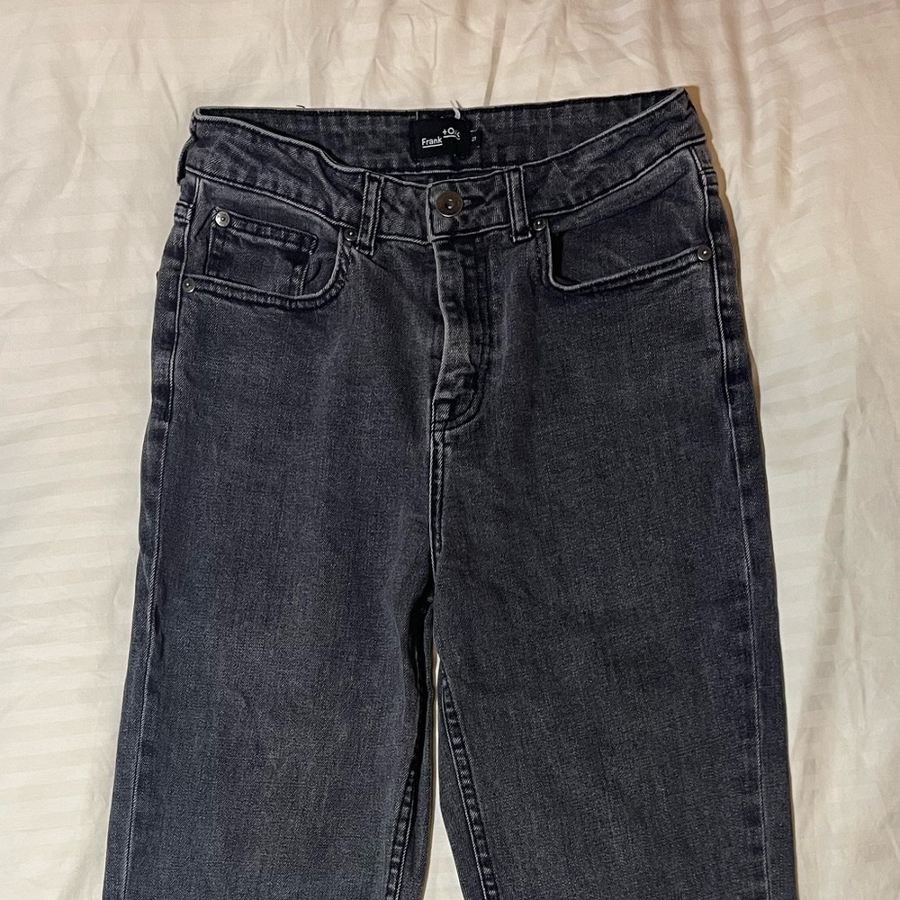 Frank & Oak Dark Gray Women Jeans